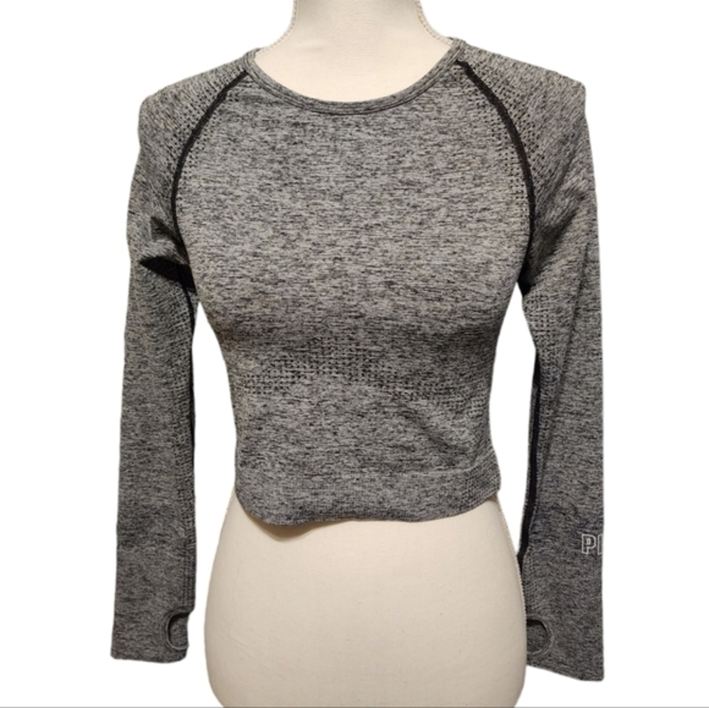 Victoria secret pink seamless‎ fitted top